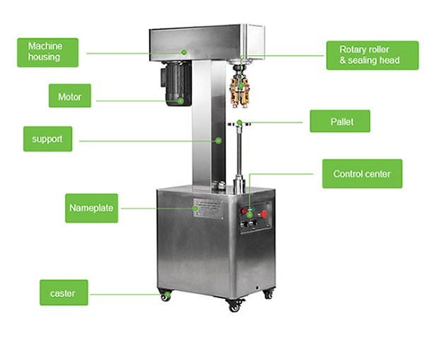 bottle cap sealing machine