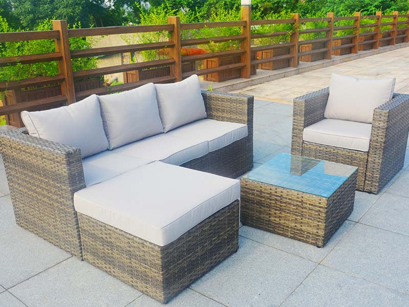 yard rattan sofa set yard rattan sofa set