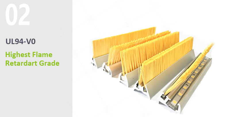 escalator skirt brush escalator skirt brush