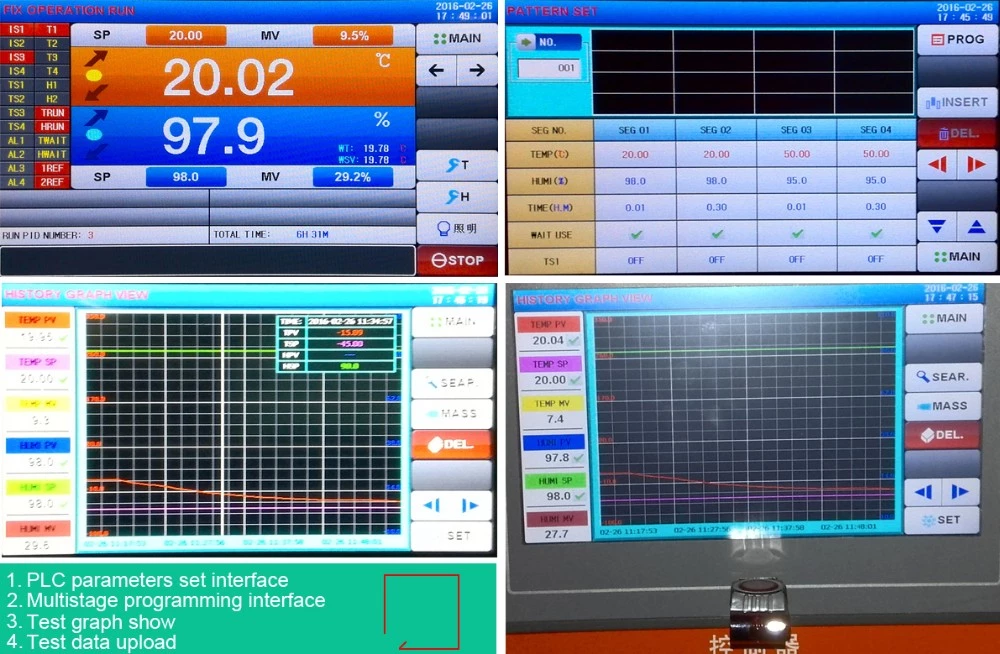 225L XB-OTS-225 Programmable fast change rate temperature test chamber