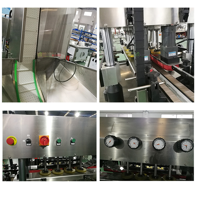 glass bottle capping machine glass bottle capping machine