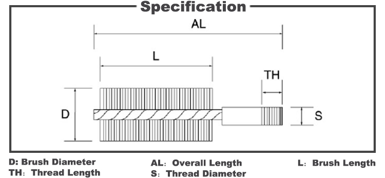 Tube Wire Brush Tube Wire Brush