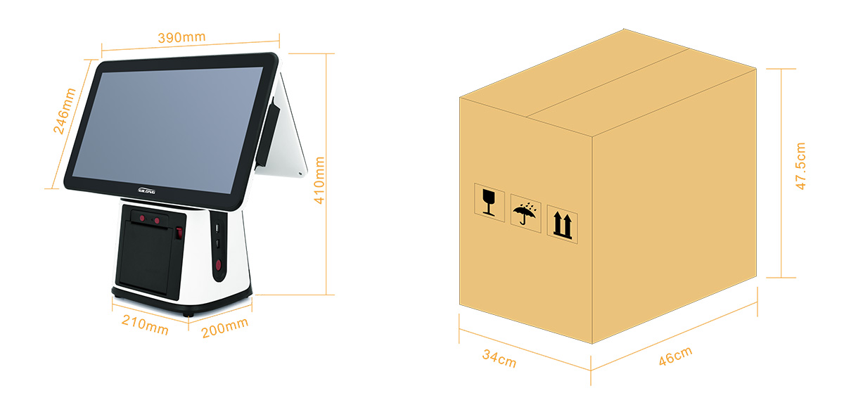 touch pos hardware