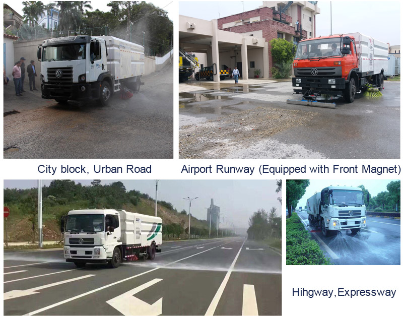 High Pressure Road Washing Truck High Pressure Road Washing Truck