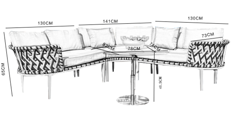 rattan set furniture