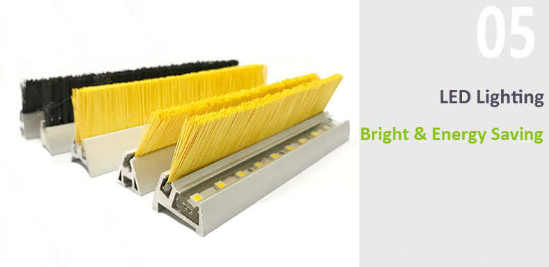 escalator skirt brush escalator skirt brush