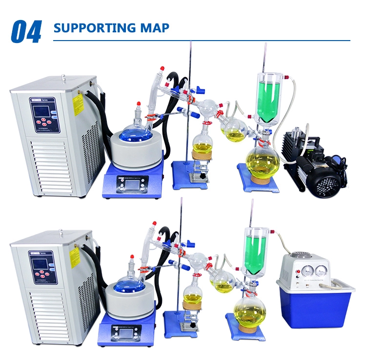 Short Range Path Fractional Distillation System