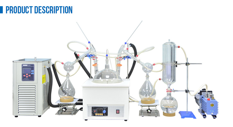 2l 10l Lab Equipment Electric Cbd 5l Short Path Distillation for Sale