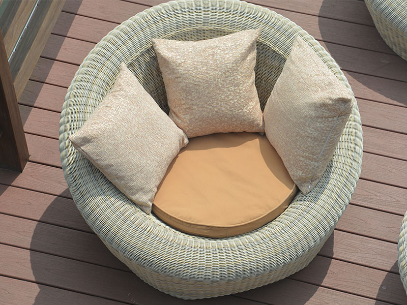 Rattan wicker furniture sofa set