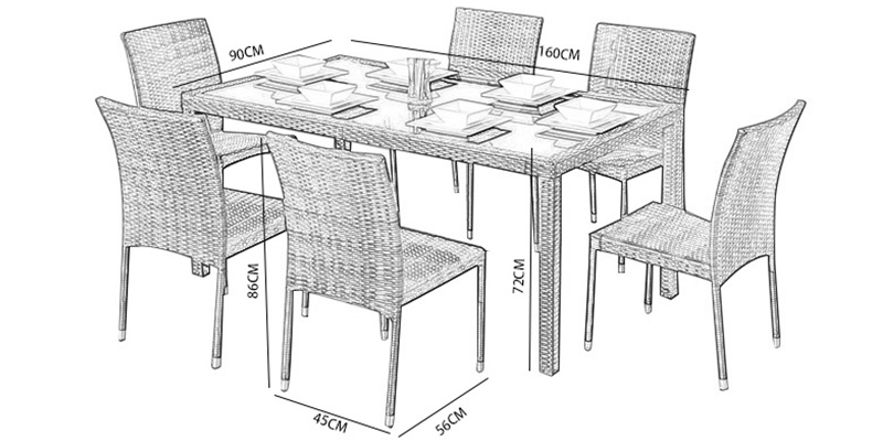 outdoor dining set