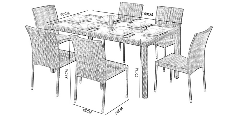 outdoor dining set