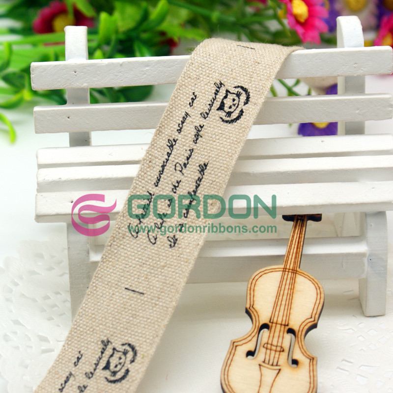 Natural Color Cotton Ribbon Natural Color Cotton Ribbon