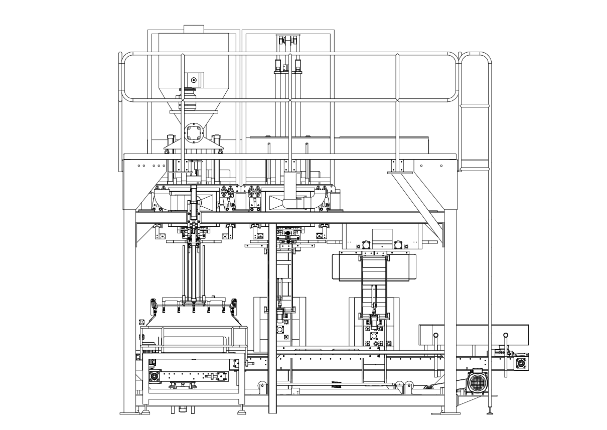 Ultra-fine powder automatic packing machine