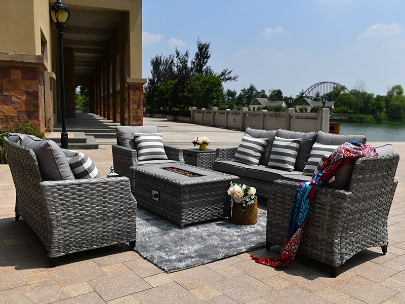 Outdoor sofa sets furniture