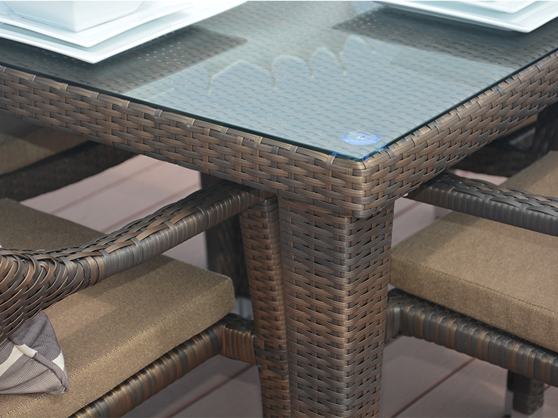 Rattan dining table Rattan dining table