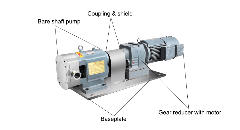 Bonve rotary Lobe Pumps for honey