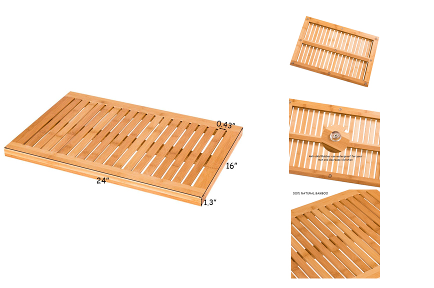 Bamboo Shower Mat