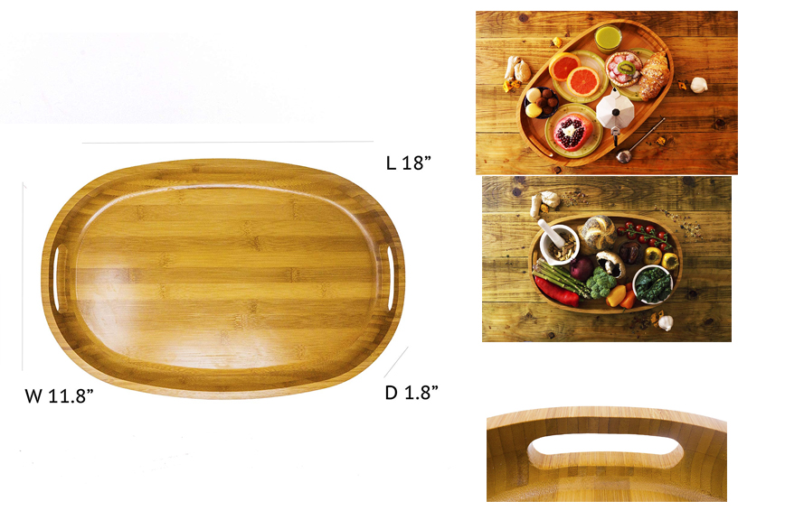 bamboo serving tray