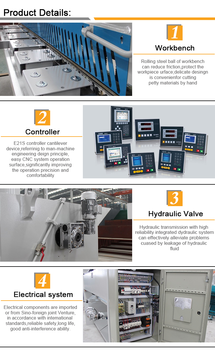 8mm Mild Steel Shearing Machine