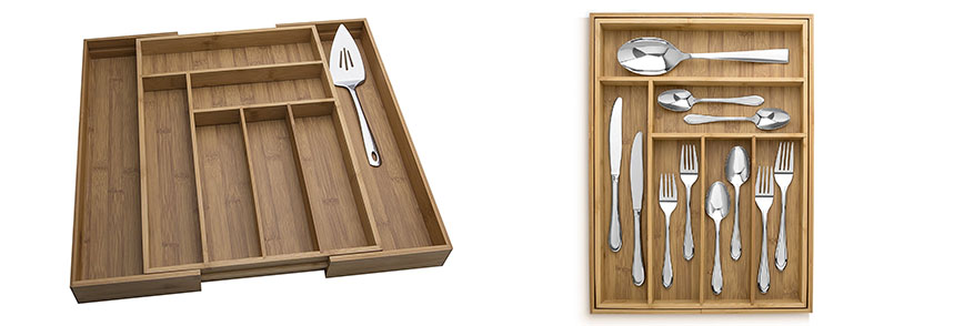 bamboo drawer organizer bamboo drawer organizer