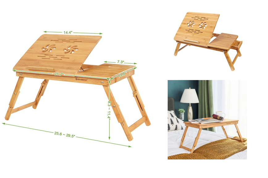 Bamboo Laptop Desk 