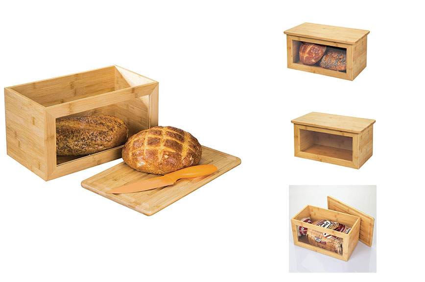 bamboo bread box