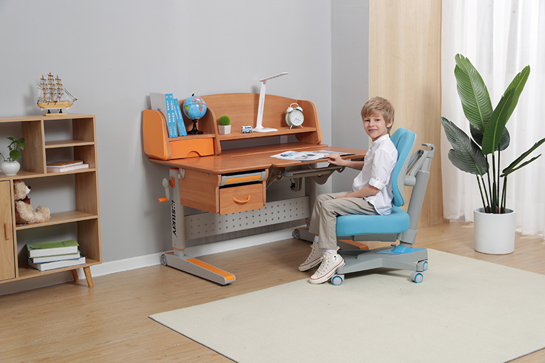 wooden kids study table