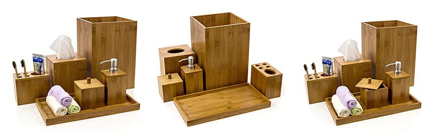 bamboo bath accessories