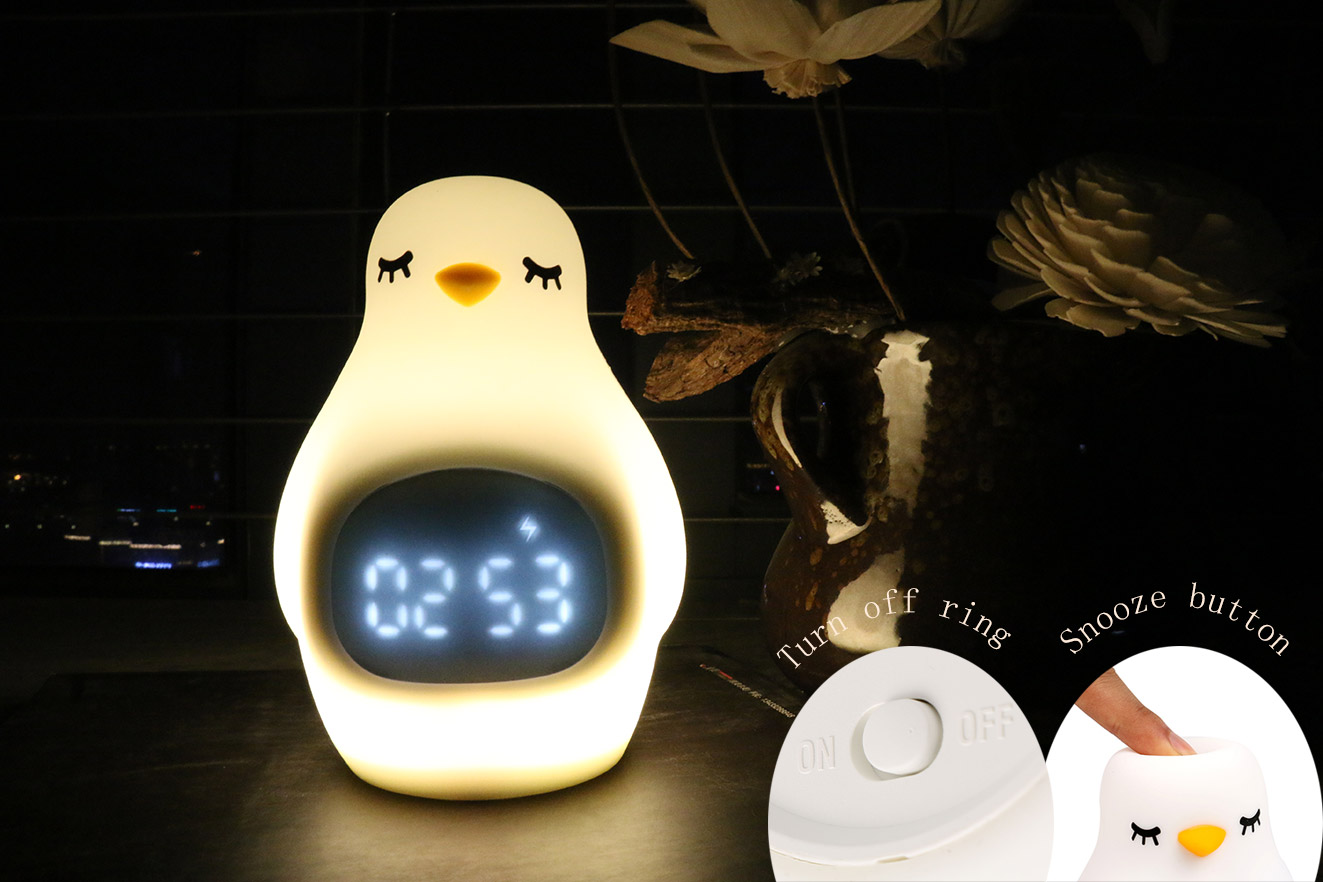 simple cute alarm clocks for heavy sleepers