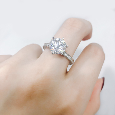 3ct Moissanite Ring