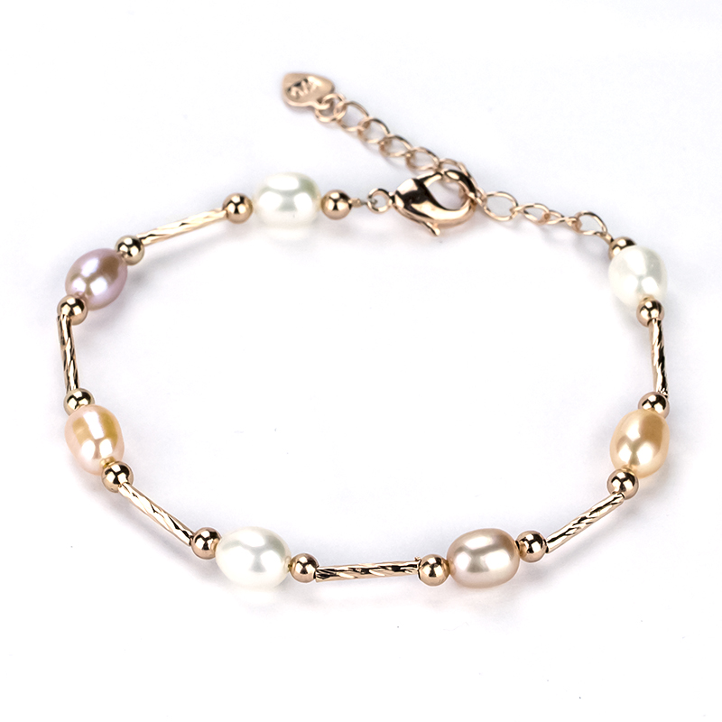 Pearl And Silver Bracelet