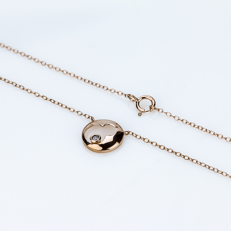 rose gold color necklace rose gold color necklace