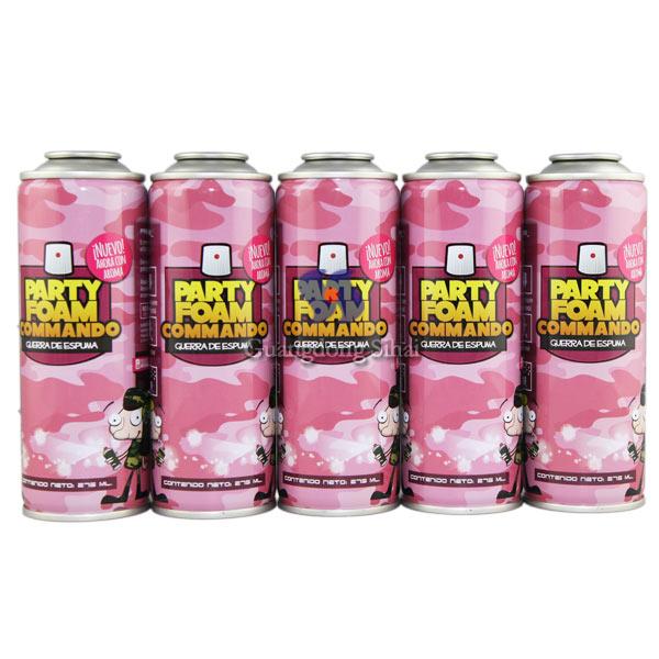 52mm party foam aerosol can