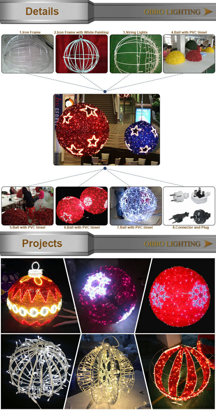 3d lighted ornaments