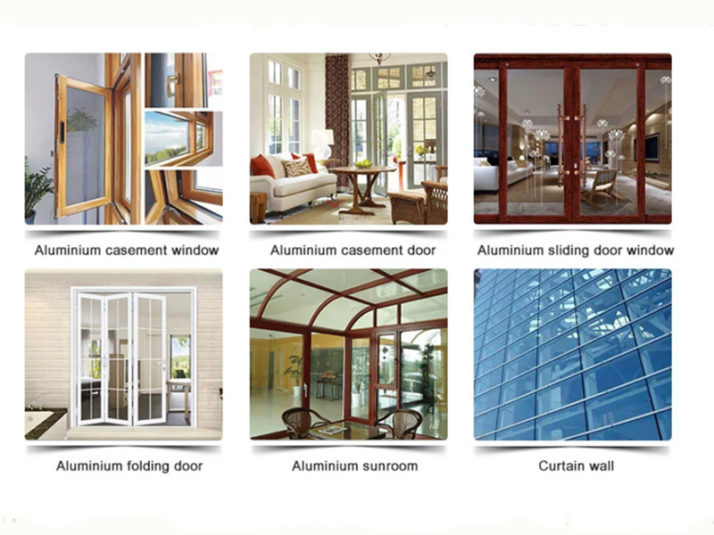 Extruded Powder Coating Aluminum Alloy Profile Extruded Powder Coating Aluminum Alloy Profile