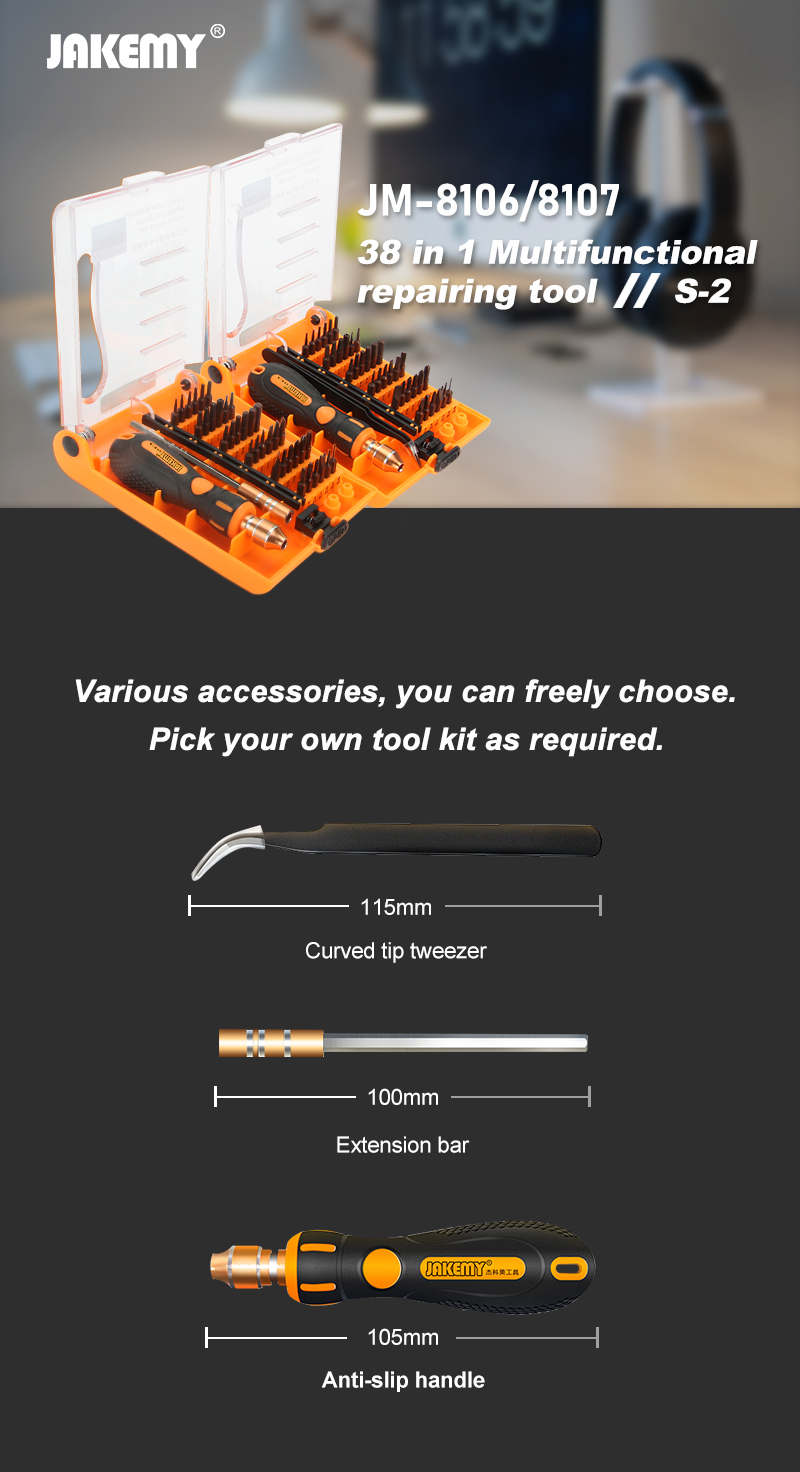 small screwdriver set for repair