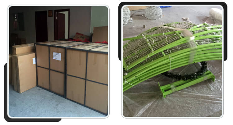 outdoor big balls decoration