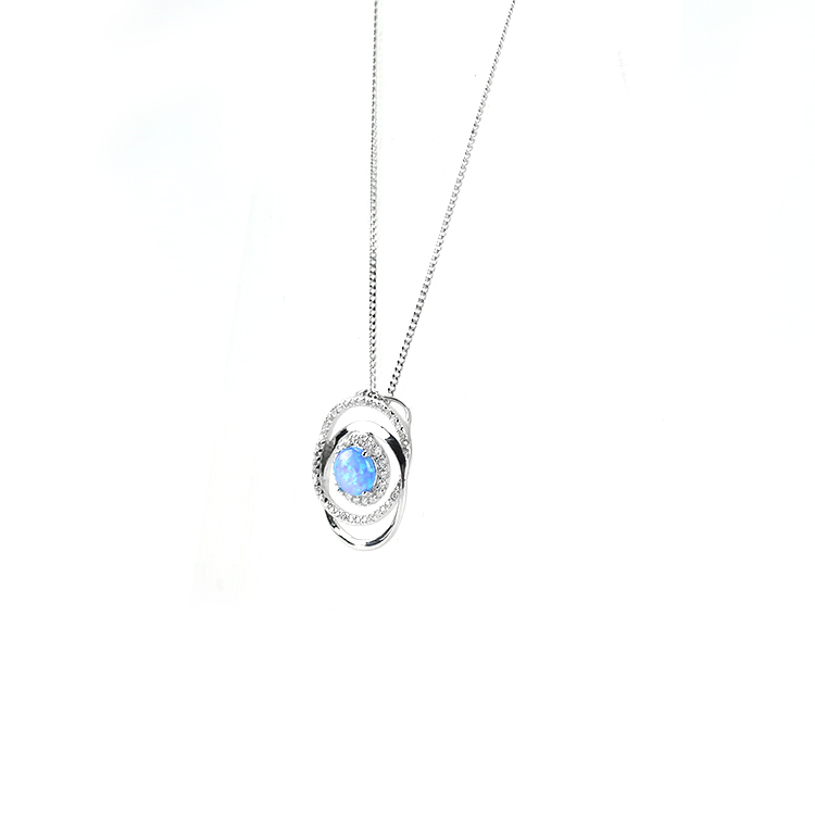 Blue Opal Pendant