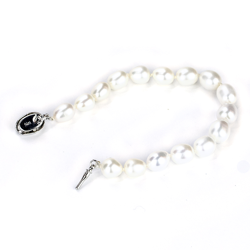 Pearl And Silver Bracelet