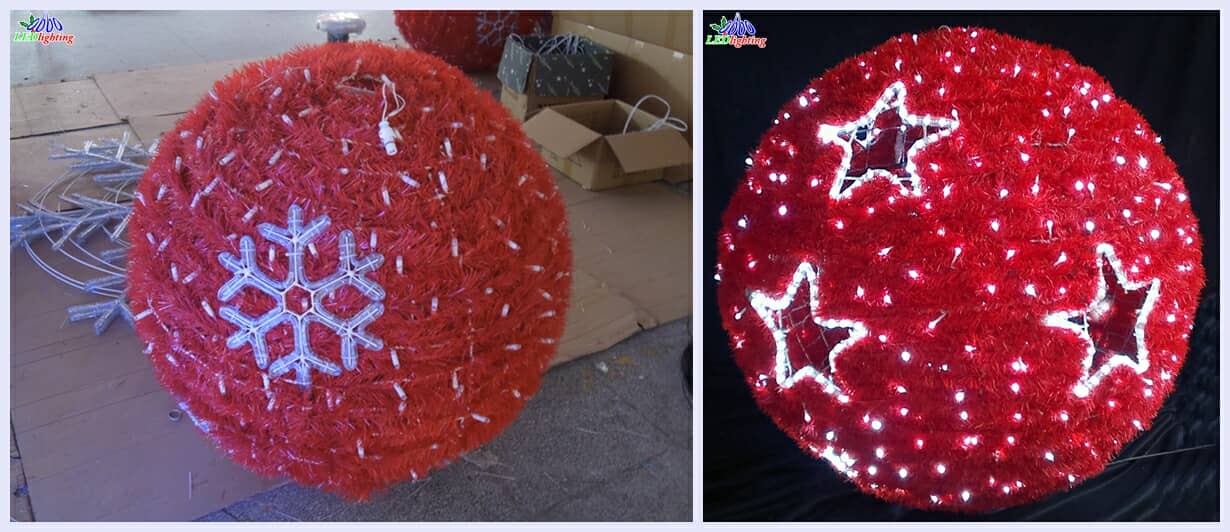 LED Christmas Giant Ball decoratin Light