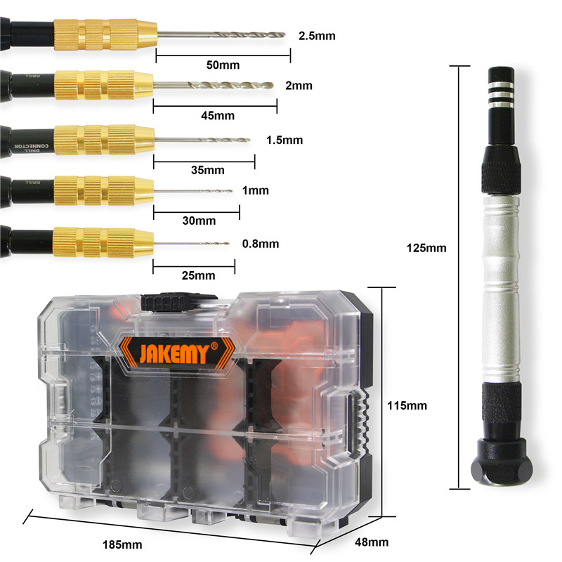 precision drill bit set