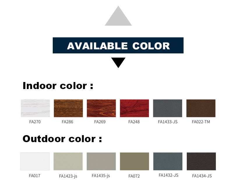 Folding Door Colors