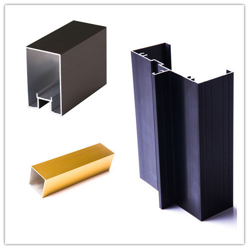 Golden Anodized Aluminum Profiles