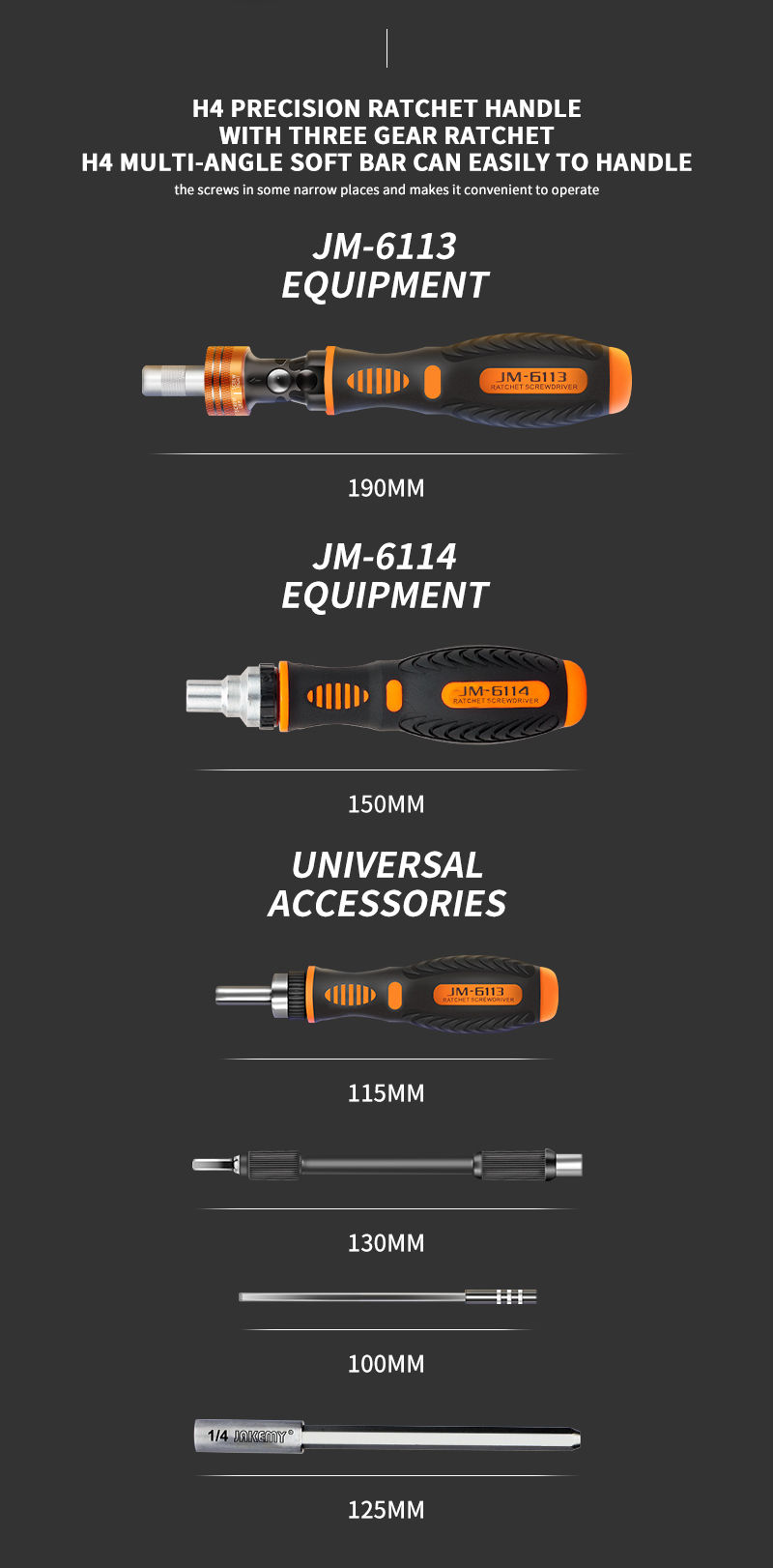 magnetic ratchet screwdriver set