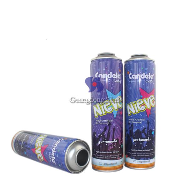 empty aerosol spray can