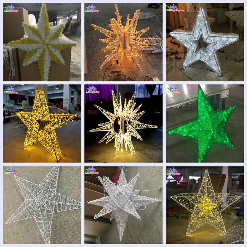 Christmas decoration led star