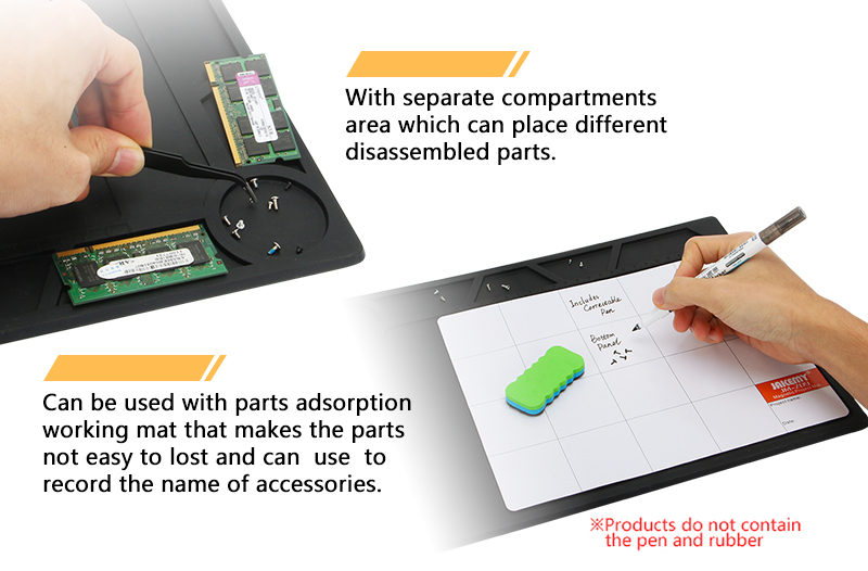 working mat for electronic repair