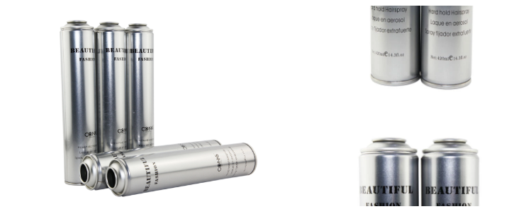 300ml hair spray tin cans
