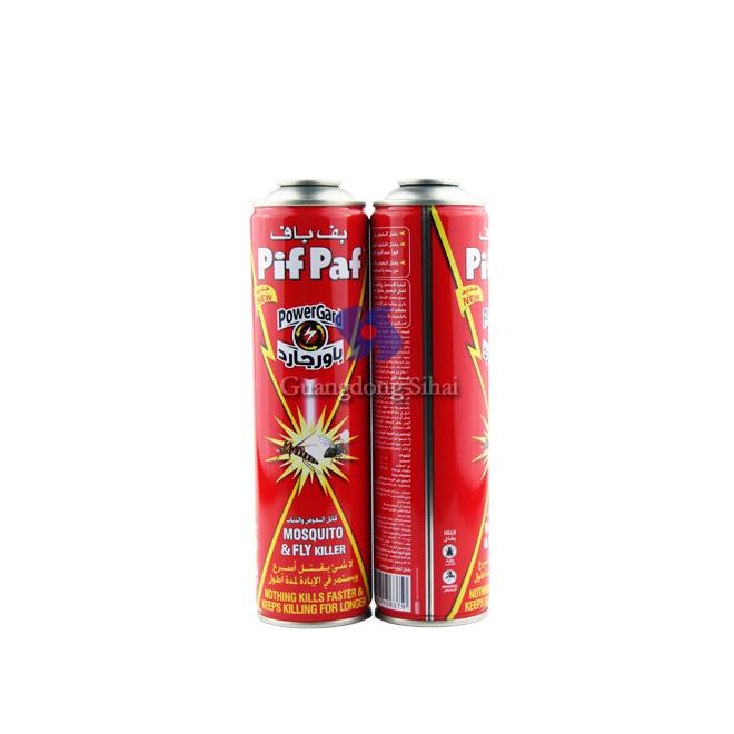 insecticide use aerosol tinplate can