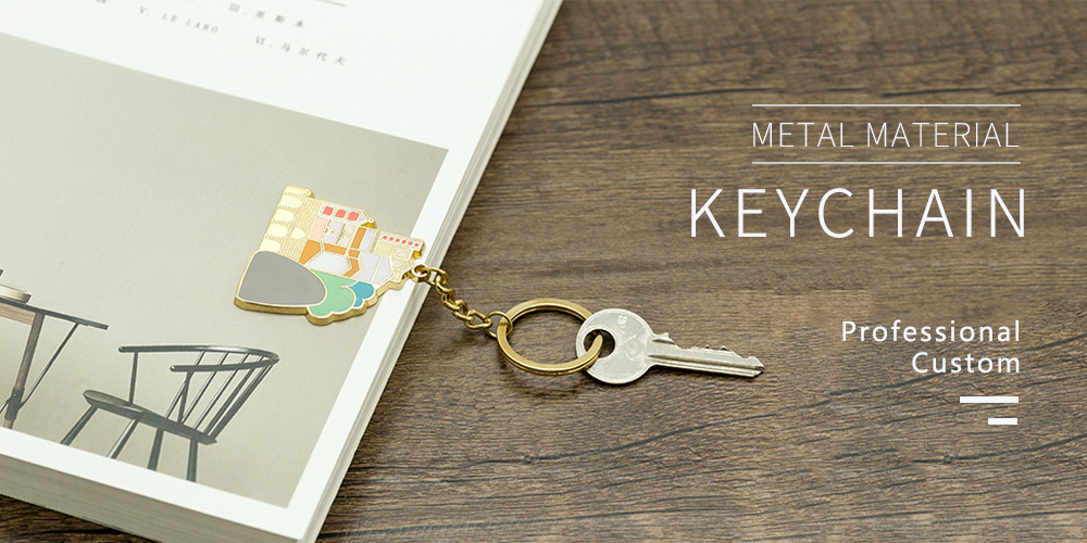 professional custom 2d 3d metal keychain